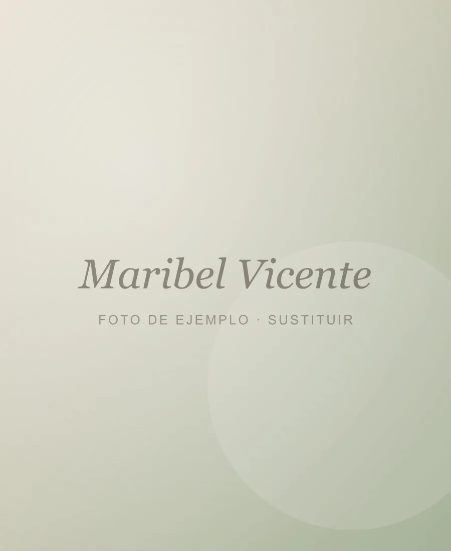 Retrato de Maribel Vicente